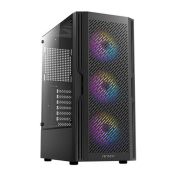 Case Antec ATX Gaming AX20 RGB Temp. Glass, Black