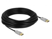 Оптичен кабел Delock, Активен, DisplayPort 1.4, 8K, 25 m