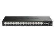 Комутатор D-Link 48 Ports GE + 4 Ports 10G SFP+ Smart Managed Switch