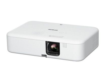 Мултимедиен проектор Epson CO-FH02, Full HD 1080p (1920 x 1080, 16:9), 3000 ANSI lumens, 16 000:1, USB 2.0, HDMI, Android TV, Lamp warr: 24 months, White