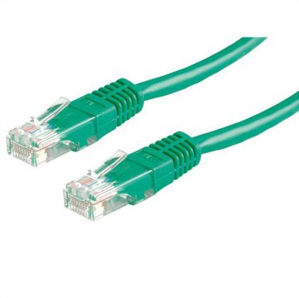 Patch cable UTP Cat. 5e 10m, Green 21.15.0423