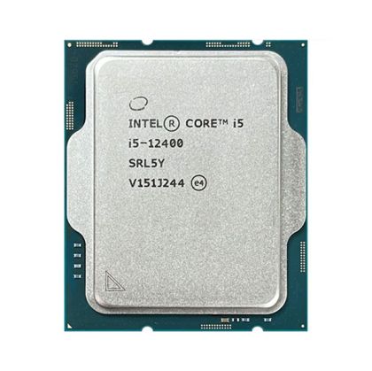CPU i5-12400, 6C/12T, 2.5/18M/s1700, Tray