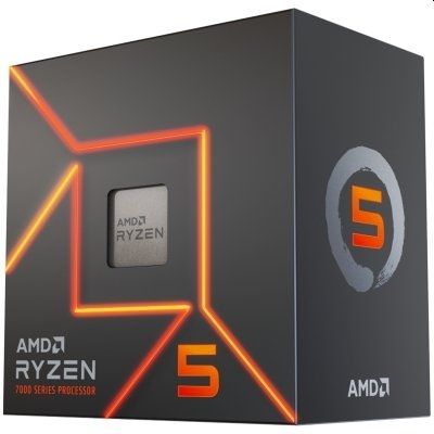 Процесор AMD Ryzen 5 7600 6C/12T (3.8GHz / 5.1GHz Boost, 38MB, 65W, AM5)