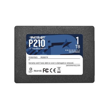 SSD 1TB Patriot P210, 2.5",SATA 3
