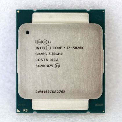 CPU i7-5820K, 3.3/15M/s2011, Tray w/o fan