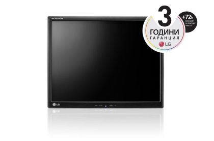 Монитор LG 17MB15TP-B, 17" 5:4 TFT LCD Touch Screen Anti-Glare , LCD, 5 ms, 5,000,000:1 (DFC), 1000:1 (Native), 250cd, 1280x1024, D-SUB, USB, Black