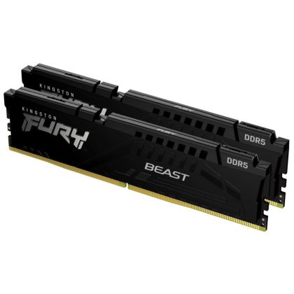 Памет Kingston FURY Beast Black 64GB(2x32GB) DDR5 6000MHz 