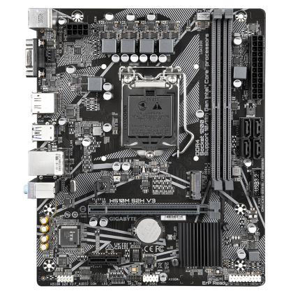 Дънна платка GIGABYTE H510M-S2H V3, socket 1200, Micro ATX