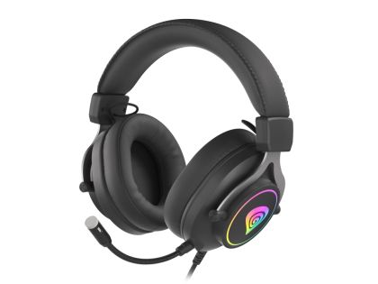 Слушалки Genesis Gaming Headset Neon 750 With Microphone RGB Illumination Black