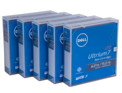 Консуматив Dell LTO7 Tape Media 5 Pack Cust Kit, Tape Back-up