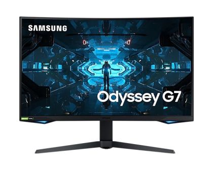 Монитор Samsung C32G75TQ, 31.5" Odyssey, Curved VA QLED, 240Hz, 1 ms GTG, 2560x1440, 350 cd/m2, 2500:1 Contrast, HDR 600, FreeSync Premium Pro, Eye Saver Mode, Flicker Free, Game Mode, 2xDisplay Port 1.4, HDMI 2.0, 2xUSB 3.0, Headphone Jack, 178°/178°, Bl