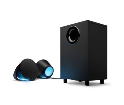 Аудио система Logitech G560 Lightsync PC Gaming Speakers, 240W Peak (120W RMS), USB, 3.5mm, Bluetooth 4.1, Headphone Jack, Subwoofer, Black