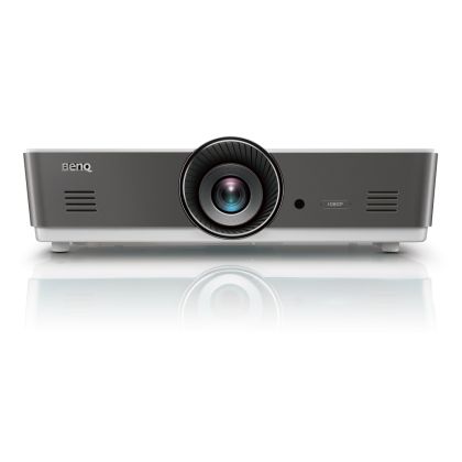 Мултимедиен проектор BenQ MH760, DLP, 1080p (1920x1080), 3 000:1, 5000 ANSI Lumens, VGA, HDMI, RCA, LAN, Speakers 2x10W, 3D Ready, White