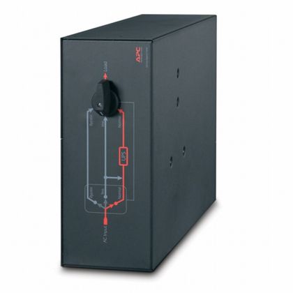 Аксесоар APC Single Phase Service Bypass Panel, 7000-10000VA, 230V, Black, 4U, Rack/Tower Convertible