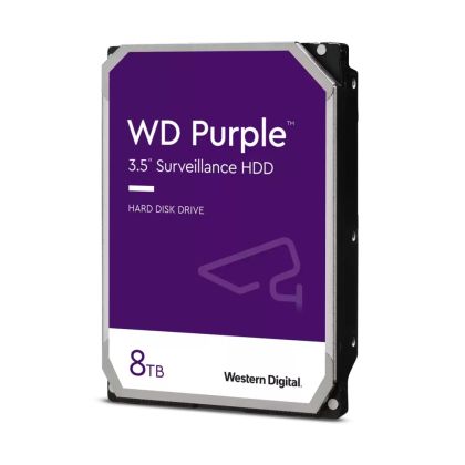 Твърд диск Western Digital Purple 8TB ( 3.5",128MB, 5640 RPM, SATA 6Gb/s )