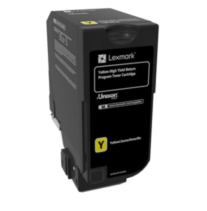 Консуматив Lexmark 74C2HY0 CS725 Yellow Return Programme 12K Toner Cartridge