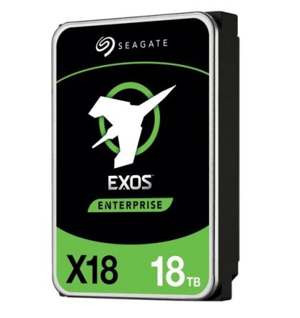 Твърд диск Seagate Exos X18 18TB ( 3.5", 256MB, 7200 RPM, SATA 6Gb/s )