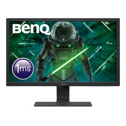 Монитор BenQ GL2480, 24" TN, 1ms, 1920x1080 FHD, 75Hz, Eye-care Stylish Monitor, ePaper Mode, 72% NTSC, Flicker-free, LBL, Brightness Intelligence (B.I.), 1000:1, DCR: 12M:1, 8bit, 250 cd/m, DVI, VGA, HDMI, Black