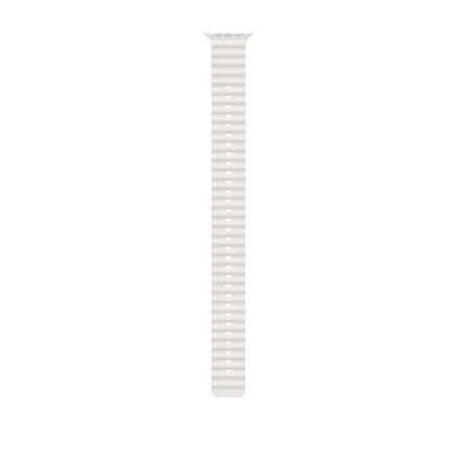 Каишка за часовник Apple Watch 49mm White Ocean Band Extension