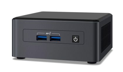 PC система Intel Personal Computer Barebone INTEL NUC 11 Pro (Ultra Compact Form Factor, System on Chip (SoC), iCore i3 Mobile 1115G4 (S1449), Bus 4GT/sec, DDR4 3200MHz, Wi-Fi, iUHD Graphics, Black)
