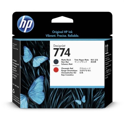 Консуматив HP 774 Matte Black/Chromatic Red DesignJet Printhead