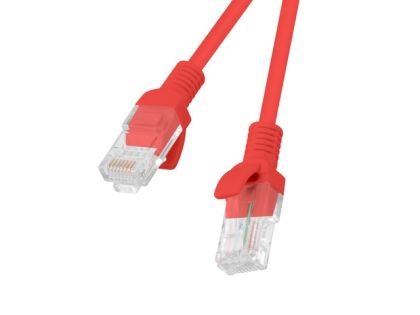 Кабел Lanberg patch cord CAT.5E 20m, red