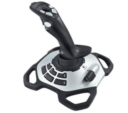 Джойстик Logitech G Extreme 3D Pro Joystick, Twist Rudder Control, 12 Programmable Buttons, 8-Way Hat Switch