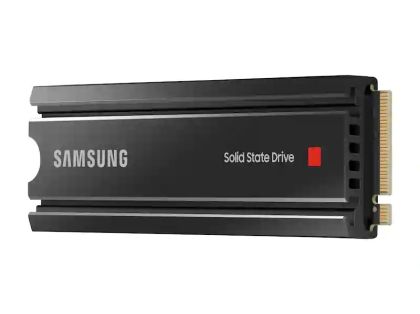Твърд диск Samsung SSD 980 PRO Heatsink 2TB Int. PCIe Gen 4.0 x4 NVMe 1.3c, V-NAND 3bit MLC, Read up to 7000 MB/s, Write up to 5100 MB/s, Elpis Controller, Cache Memory 2GB DDR4