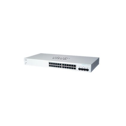 Комутатор Cisco CBS220 Smart 24-port GE, 4x1G SFP
