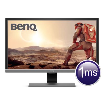 Монитор BenQ EL2870U, 27.9" TN LED, 1ms, 3840x2160, 4K Gaming Monitor, HDR, 72% NTSC, FreeSync, B.I.+, LBL, Flicker-free, 1000:1, DCR 12M:1, 10 bit, 300 cd/m2, HDMI x2, DP, Speakers, Metallic Grey