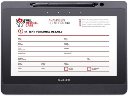 Таблет Wacom Signature Set - DTU1141B & sign pro PDF Lite