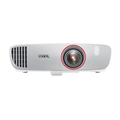 Мултимедиен проектор BenQ W1210ST, Gaming Short Throw, DLP, 1080p (1920x1080), 15 000:1, 2200 ANSI Lumens, VGA, HDMI, Speaker 2x10W, Audio In/Out, RS232 , Cinematic Color, Rec.709, 16.67ms low input lag, Game Mode, 3D Ready, Zoom Ratio 1.3, up to 7000 hou