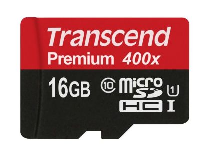Памет Transcend 16GB micro SDHC UHS-I Premium (No Box & Adapter, Class 10)