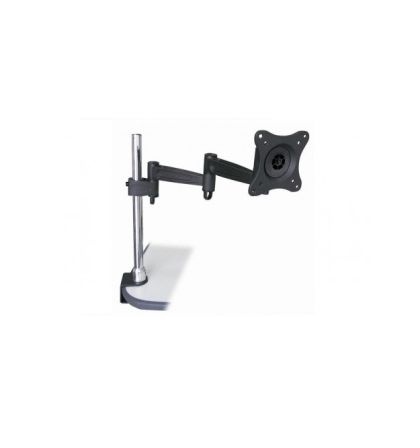 Стойка Sunne 10"-24", Desk Bracket, Tilt&Swivel - 15°&180°, max 15kg, Pivot 360°, max VESA 75-100x75-100, height adjustable up to 400 mm, screen to holder - 447 mm