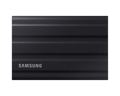 Твърд диск Samsung Portable NVME SSD T7 Shield 4TB , USB 3.2 Gen2, Rugged, IP65, Read 1050 MB/s Write 1000 MB/s, Black