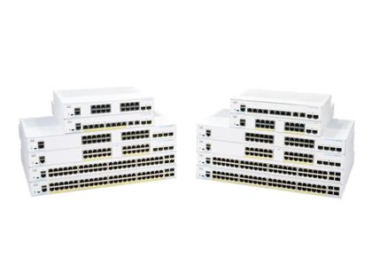Комутатор Cisco CBS250 Smart 24-port GE, Full PoE, 4x1G SFP