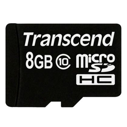 Памет Transcend 8GB micro SDHC (No Box & Adapter, Class 10)