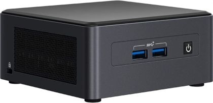PC система Intel NUC 11 Pro Kit NUC11TNHi3, EU cord, i3 Processor with UHD graphics, dual M.2 slot, 2.5" SATA slot, 2xHDMI, 2x Thunderbolt 4 (USB-C+DP)