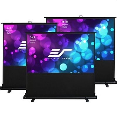 Екран Elite Screen F52XWV2, 52" (4:3),Kestrel Tab-Tension Floor-up CLR , 106 x 78.5 cm, MaxWhite, Black