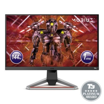 Монитор BenQ MOBIUZ EX2710, 27", IPS, HDRi, 144Hz, 1ms, 1920x1080 FHD, FreeSync Premium, 99% sRGB, HDR10, B.I.+, Light Tuner, Black eQualizer, Color Vibrance, Quick OSD, Eye-Care, treVolo Speakers 2.5Wx2, 1000:1, 400 cd/m2,HDMI x2, DP, Height Adj., Dark g