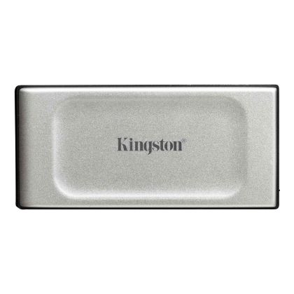 Външен SSD Kingston XS2000, 4TB, USB 3.2 Gen2 Type-C, Сив
