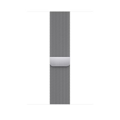 Каишка за часовник Apple 45mm Silver Milanese Loop