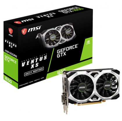 VGA MSI GTX1650 D6 VENTUS XS OCV1