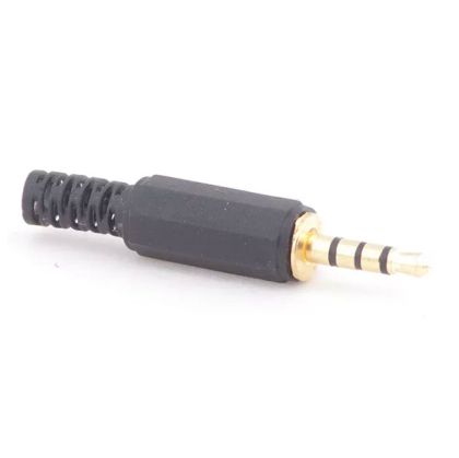 Connector 3.5mm Combo Jack w/4 contacts, Black