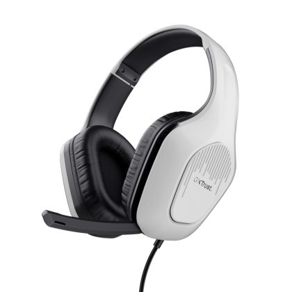 Слушалки TRUST GXT415 Zirox Headset White