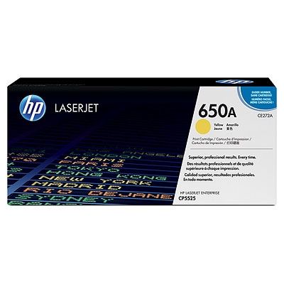Консуматив HP 650A Yellow LaserJet Toner Cartridge