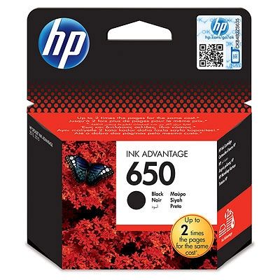 Консуматив HP 650 Black Ink Cartridge