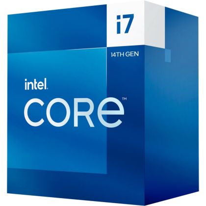 Процесор Intel Core i7-14700F 20C/28T (eC 1.5GHz / pC 2.1GHz / 5.4GHz Boost, 33MB, 65W, LGA1700)