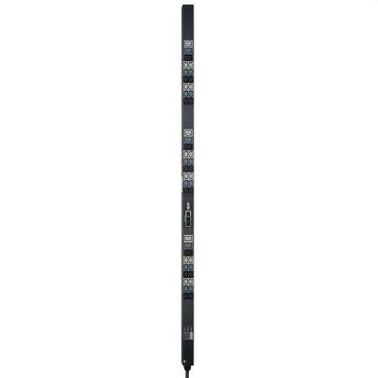 Филтър Tripp Lite by Eaton 11.5kW 3-Phase Local Metered PDU, 208-240V (36 C13 & 9 C19), IEC-309 16/20A Red, 360-415V Input, 6 ft. (1.83 m) Cord, 0U Vertical