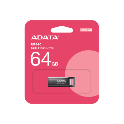 64GB USB UR340 ADATA BLACK